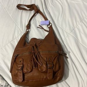 brown purse